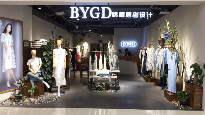 商場(chǎng)實(shí)體店鋪展示